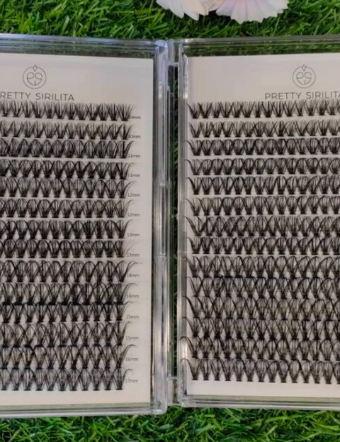 4 för 3 - Lash Clusters MAXIMUM -280st Volume Clusters! 10-17mm