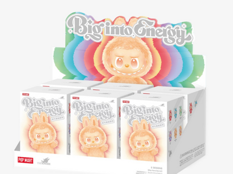 LABUBU Big into Energy Series Full Set 6pcs Blind Boxes (Closed-box) - finns i lager