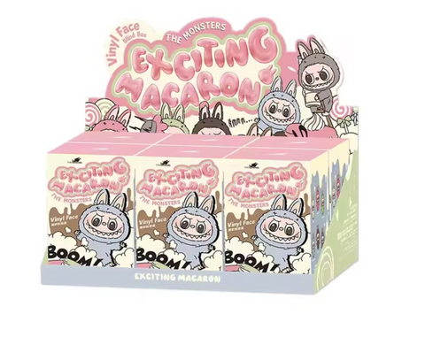 LABUBU Macaron Series Full Set 6pcs Blind Boxes (Closed-box) -PRE ORDER