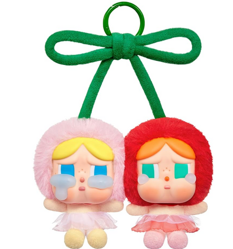 Crybaby Crying for Love Series-Vinyl Plush Hanging Card (Love You Cherry Much) (Closed Box) - finns i lager