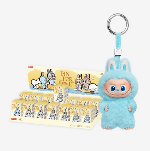V4 THE MONSTERS – LABUBU Pin For Love Series/ Gummi- & Plysch Nyckelringsfigurer Blind Box-PRE ORDER