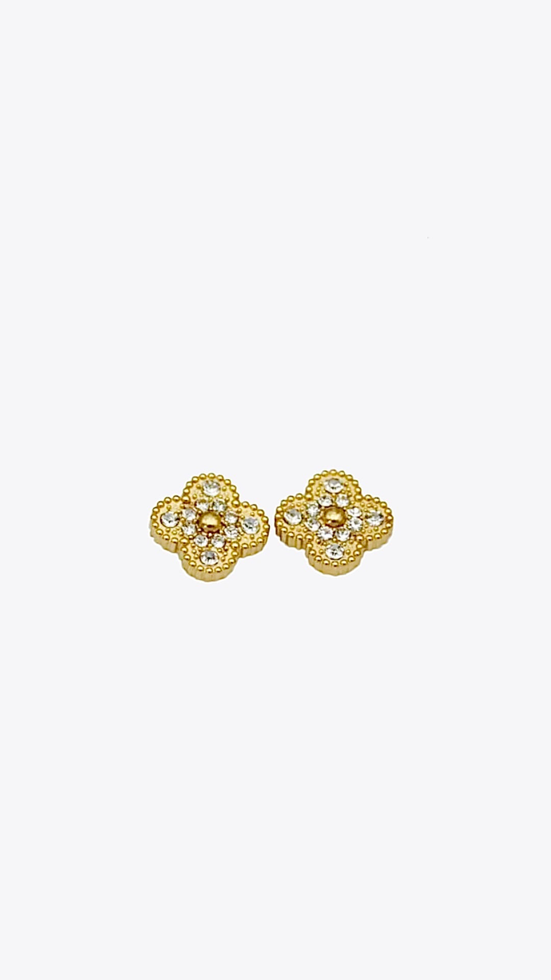 Liora Clover Earrings Duo Pack
