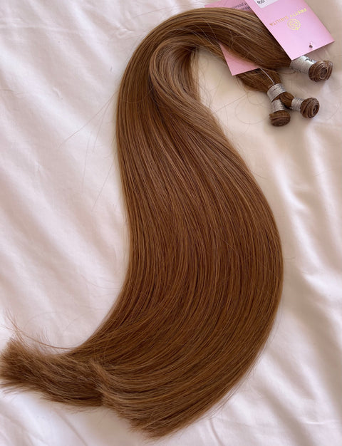 200g in 60cm Genius Weft, Color: #6 - SUPER Double Drawn!