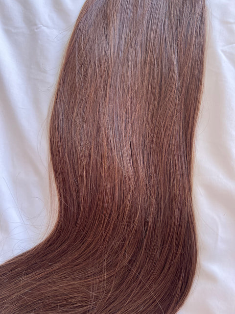 Weft, 60cm, 200g, Color: #1B SUPER Double Drawn