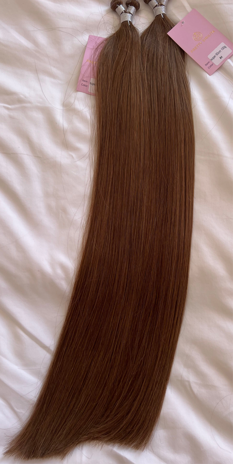 200g in 60cm Genius Weft, Color: #4 - SUPER Double Drawn!