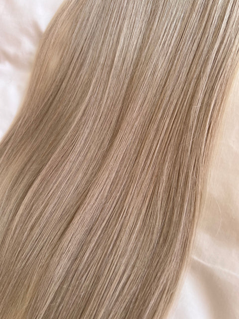 Weft Extensions, 55cm, 200g, Color: Silver / i lager