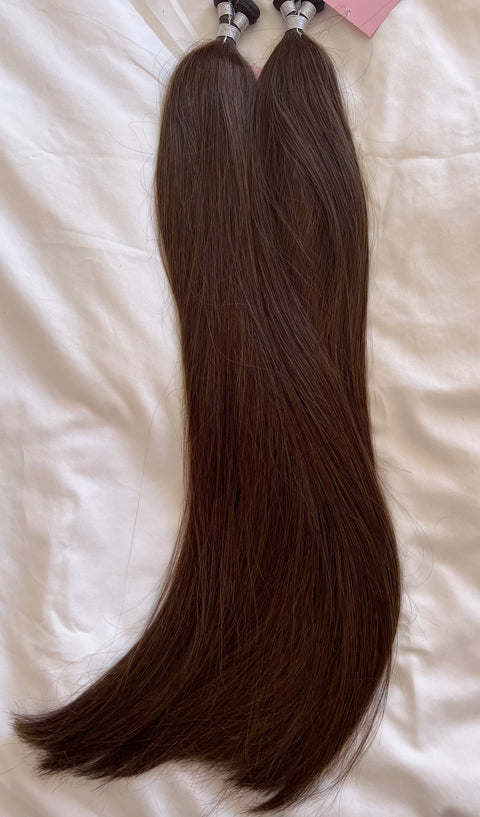 200g in 60cm Genius Weft, Color: #2 - SUPER Double Drawn!