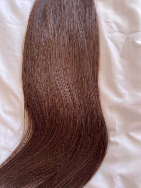 Weft, 60cm, 200g, Color: #1B SUPER Double Drawn