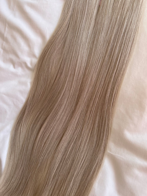 Weft Extensions, 55cm, 200g, Color: Silver / i lager