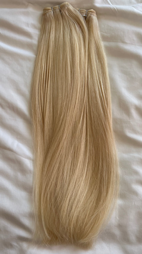 Weft, 50cm, 200g, Color: Pearl Blond / I lager