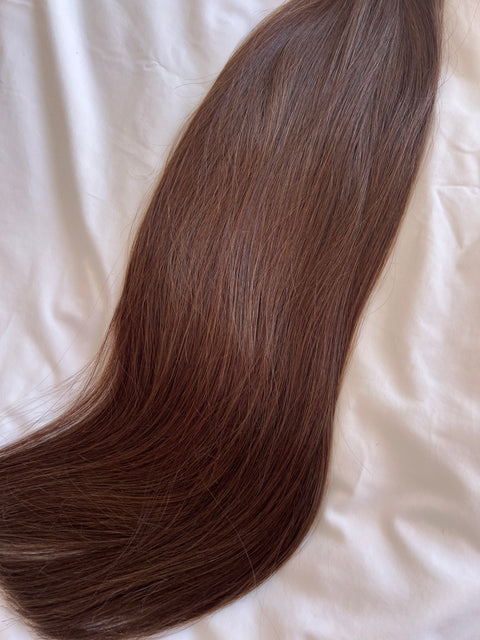 Weft, 60cm, 200g, Color: #1B SUPER Double Drawn