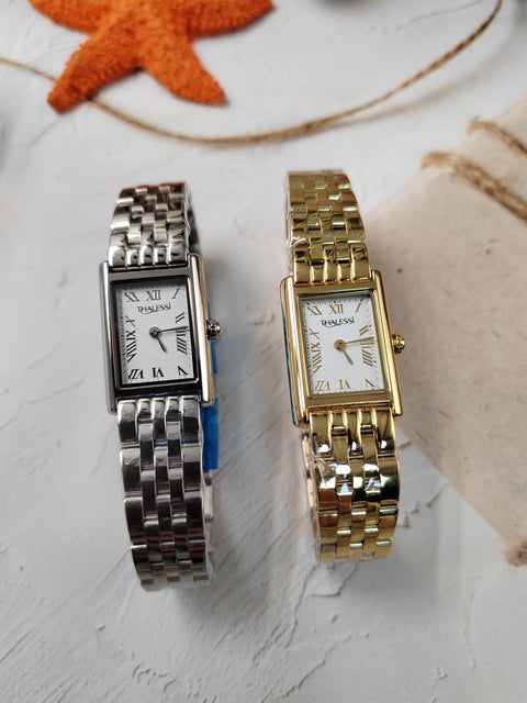 Thalessi Klocka - Silver Color