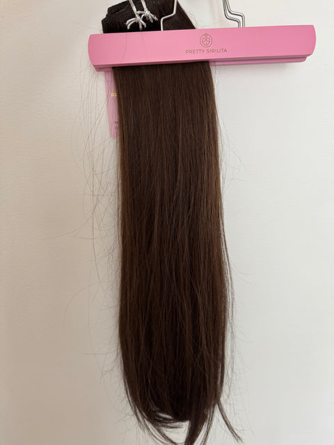 7 Set Clip in 170g i 55cm / Color: 1B Dark Brown