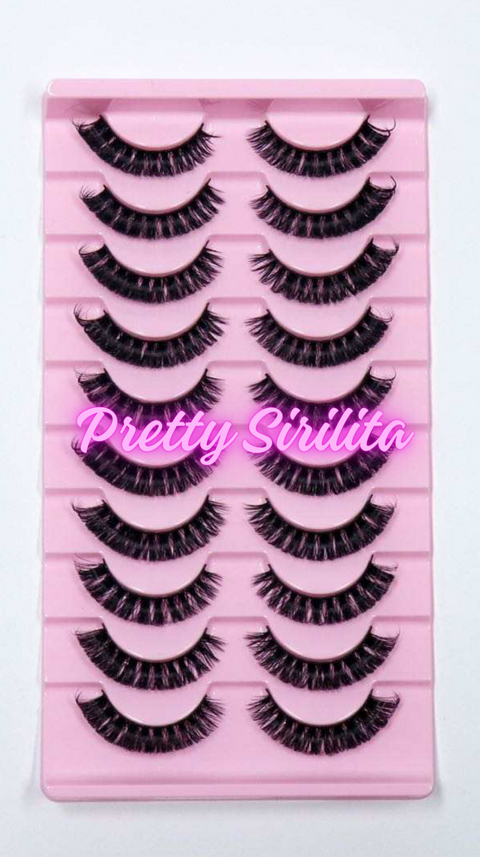 Luxurious Volume Lashes - 10 Pack